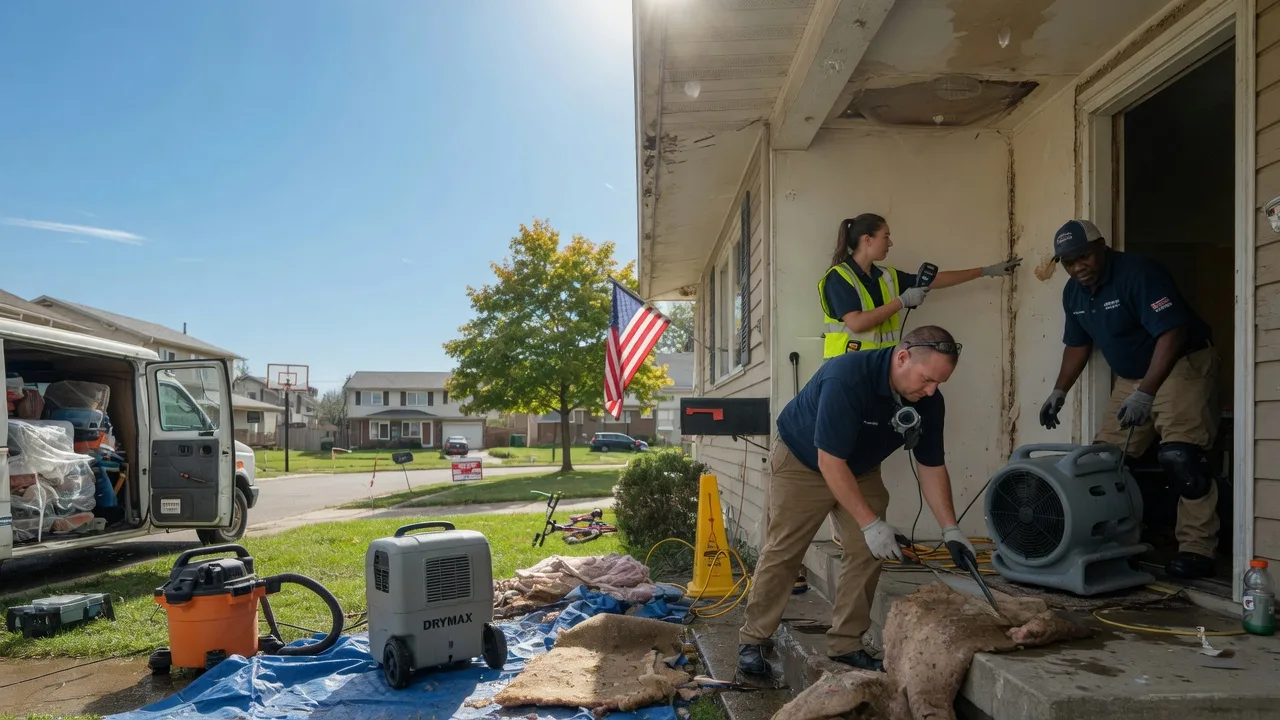 Water Damage Restoration in Dallas City, IL near me